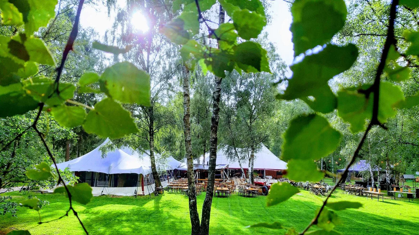 Feel Good TentEvent, congreslocatie in Lage Vuursche