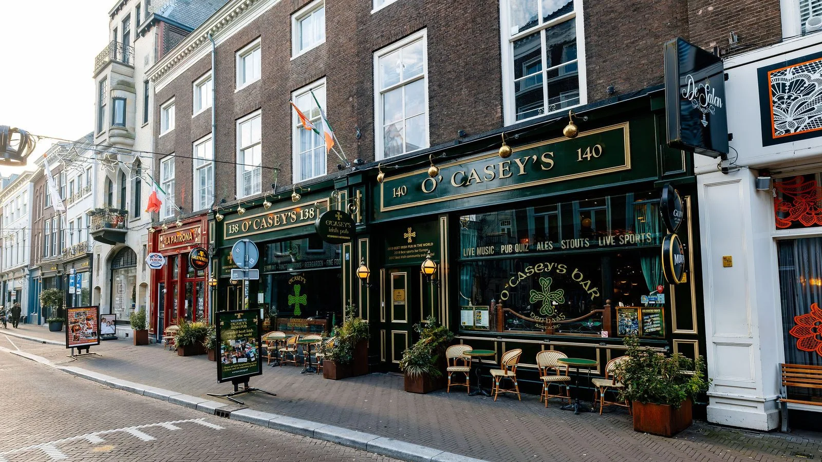 O'Casey's Irish pub & restaurant, congreslocatie in Den Haag